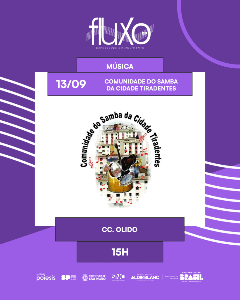 1309_15H_CENTRO CULTURAL OLIDO_Comunidade do Samba da Cidade Tiradentes_Centro
