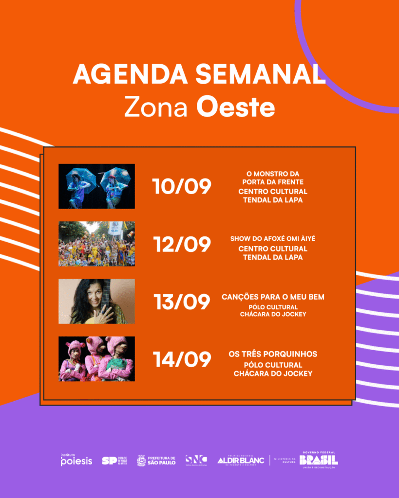 Agenda Zona Oeste